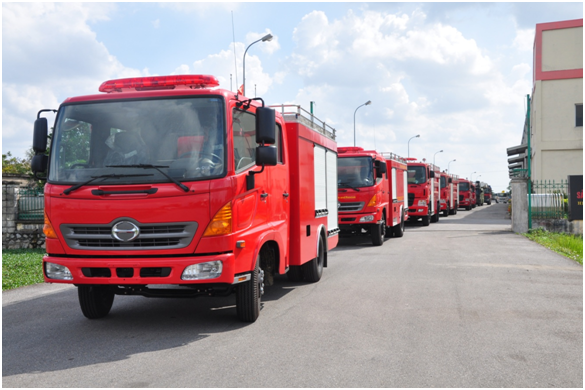 Xe cứu hỏa FG - Công Ty TNHH Ô Tô Và Xe Chuyên Dùng Việt Nhật